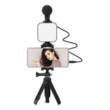 Kit De Vlogs Con Clip Para Smartphone, Audio Y Vídeo. Kit Tr