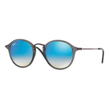 Ray-ban Rb2447n Gafas De Sol Redondas Con Lentes Planas, Ver