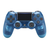 Control Joystick Inalámbrico Sony Playstation Dualshock 4 Ps4 Blue Crystal