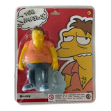 Colección Los Simpsons Barney Muñeco Y Revista Nuevo Cerrado