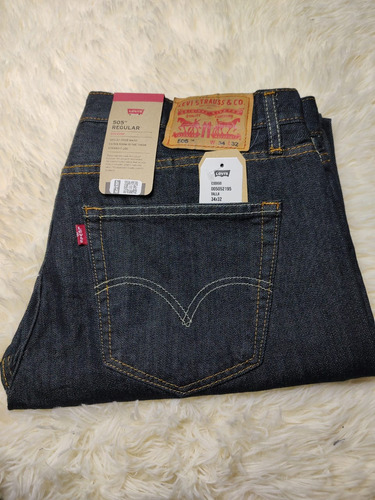 Pantalón Levi's 505 (3) Regular Eco Ease 34x32 