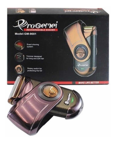 Afeitadora Pro-gemei Gm-9001 Recargable