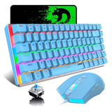 Teclado Y Mouse Para Juegos Para Pc Laptop, Led/usb