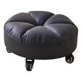 Taburete Bajo For Sillón De Pedicura Negro