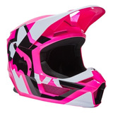 Casco Fox V1 Leed Rosa 