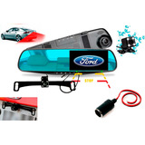 Espejo Retrovisor Dvr 2 Camaras Pantalla 4.3 Ford