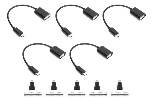 S 5 Juegos Cable Micro Usb A Otg Hdmi Hembra A Mini Hdmi Ma