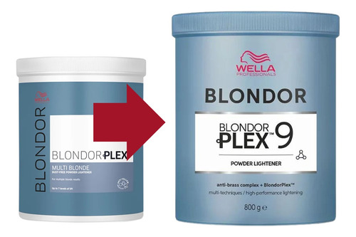 Wella Blondor Plex Pó Blondorplex 800g