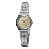 Relógio Orient Feminino 559wa1nh C1sx Prateado Automático
