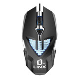 Mouse Gamer Rgb Mgl-38 Linx 3d Dpi 3200dpi Negro