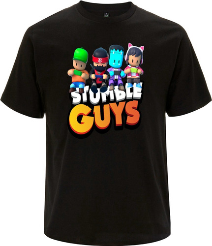 Remera Stumble Guys 100% Algodón