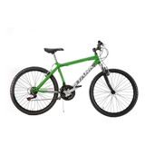 Bicicleta Rodado 26 Stark 6044 Duster Hombre V Brake Acero Color Verde