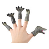 (gc) Unidades/conjunto Dinosaur Animal Finger Puppet Childre