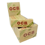 1 Cajita De Ocb Organico #9 (1 1/4) + Tips Filtros De Carton