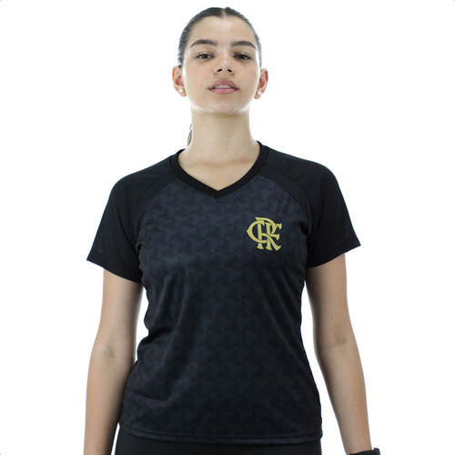 Camisa Flamengo Feminina Casual Mengão Camiseta Mulher