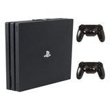 Sony Playstation 4 Pro 1tb Con 10 Juegos Y 2 Controles