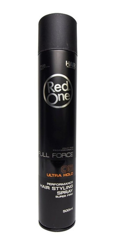 Laca Red One Profesional Extra Fuerte Full Force Hair Spray 