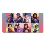 Mousepad Xl 58x30cm Cod.157 Chicas Anime Overwatch