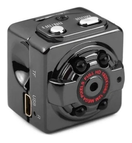 Mini Cámara Espía Full Hd 1080p Visión Nocturna Sq8 Sensor