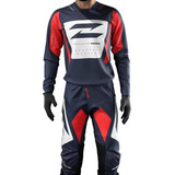 Equipo Conjunto Motocross Radikal Reflex Azul Maldonado Moto