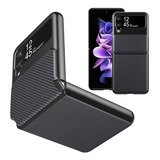 Funda Negra Para Samsung Galaxy Z Flip 3 5g 