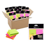 Kit 10 Pacotes Auto Adesivo Tipo Post-it 38x50mm 4000 Folhas