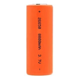 Cargador 1 Pila Bateria Recargable 26650 Motoma 3.7v 8800mah