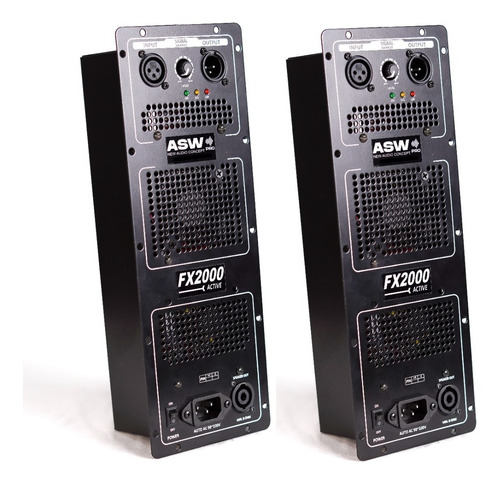 Painel Ativo Fx2000 1200w Rms - Combo