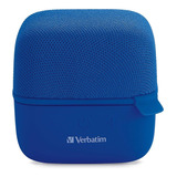 Parlante Bluetooth Portátil Verbatim Cube Tws Azul