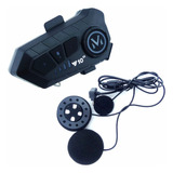 Intercomunicador Bluetooth Modelo Y-10 Casco Moto Compatible