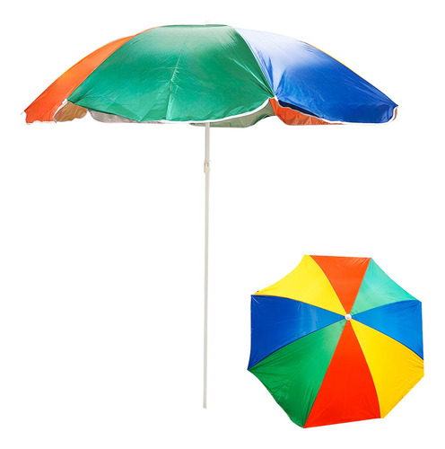 Sombrilla Parasol Playa Pileta Jardin Diametro 1.5m