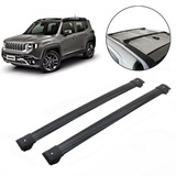 Travessa De Teto Rack Jeep Renegade Preta 2016 A 2024 Larga