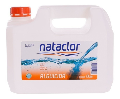 Alguicida Para Piletas Nataclor 5 Litros