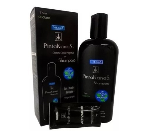 Shampoo Pintakanas Sin Peróxido Ni Amoniaco Tono Oscuro X1