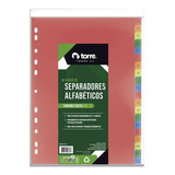 Separador Carta Multicolor A-z Torre