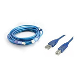 Cable Para Impresora Usb Tipo A - B Alta Velocidad Unitec 5m