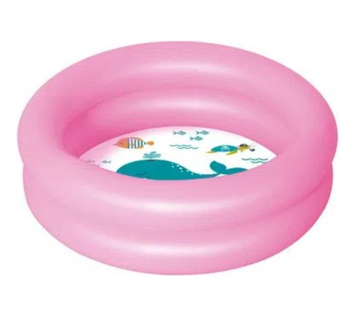 Piscina Inflável 2 Aneis Bebê 21 L