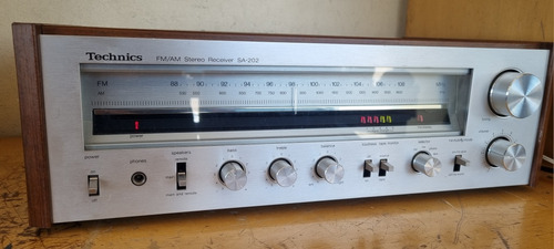 Receiver Technics Sa-202 Am Fm Stereo Excelente Equipo 