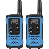 Radio Walkie Talkie - Motorola T100 - X2 Und - Azul