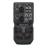 Interfaz Zoom U24 Grabadora De 2 Canales C/ Midi + Usb + 48v