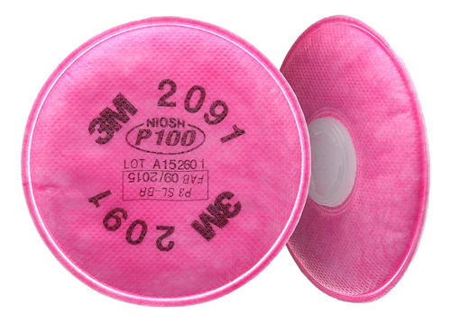 Filtros 3m 2091 /p100 (2 Pzas)