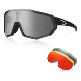 Queshark Polarizadas Lentes De Ciclismo Unisex Con 5 Lentes