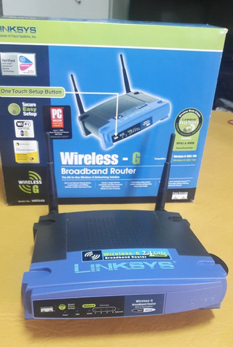 Router De Banda Ancha Y Wifi  Linksys  Wrt54g 