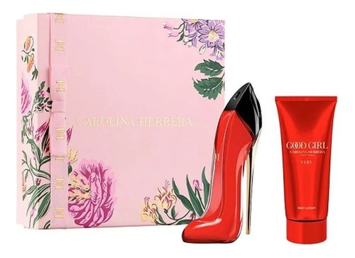 Kit Carolina Herrera Very Good Girl 80ml + Body Lotion 100ml