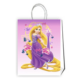 10 Bolsas Cumpleaños Personalizadas Tipo Rapunzel