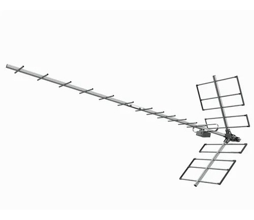 Antena Digital Yagi Alto Ganho Longo Alcance 4k Proeletronic