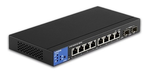 Switch Linksys Gigabit 8 Puertos Poe 1000mbps 2 Puertos /vc