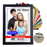 Kit 10 Molduras Porta Retratos A5 15x21 Acetato Premium 