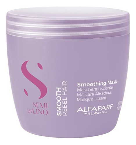 Alfaparf Milano Semi Di Lino Smooth Máscara 500ml