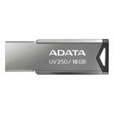 Memoria Usb Adata Uv250 Auv250-16g-rbk 16gb Metalica 2.0